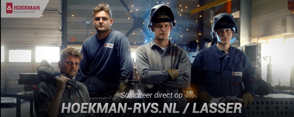 visual vacaturevideo lasser - Hoekman RVS