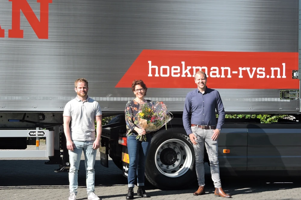 Gert Heleen Rick NIJWA nieuwe Volvo FM Hoekman RVS