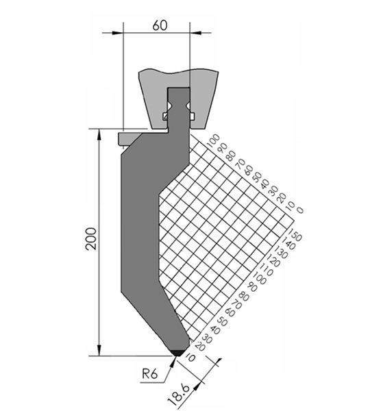 Biu-235-bovenstempel-zetgereedschap